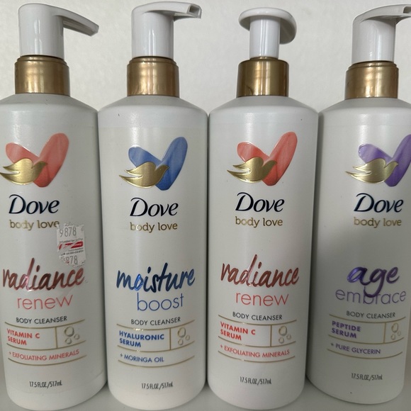 Other - 4 DOVE BODY CLEANSER